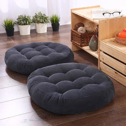 Futon Floor Cushion Tatami Style Floor Pillow Thick Meditation Seat Cushion for Lounge and Reading