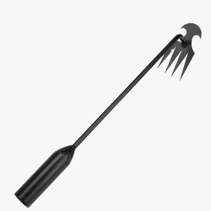 Garden Weed Puller Tool Four-Tooth Weeder Ergonomic Handle