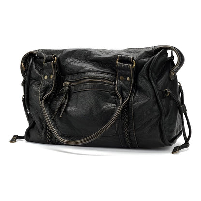 Genuine Leather Shoulder Bag Women's Elegant Everyday Office