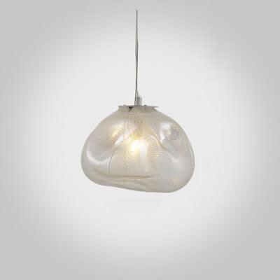 Glass Pendant Light Cloud Design Modern Hanging Ceiling Lamp