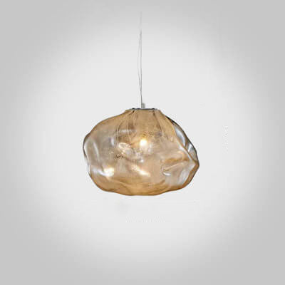 Glass Pendant Light Cloud Design Modern Hanging Ceiling Lamp