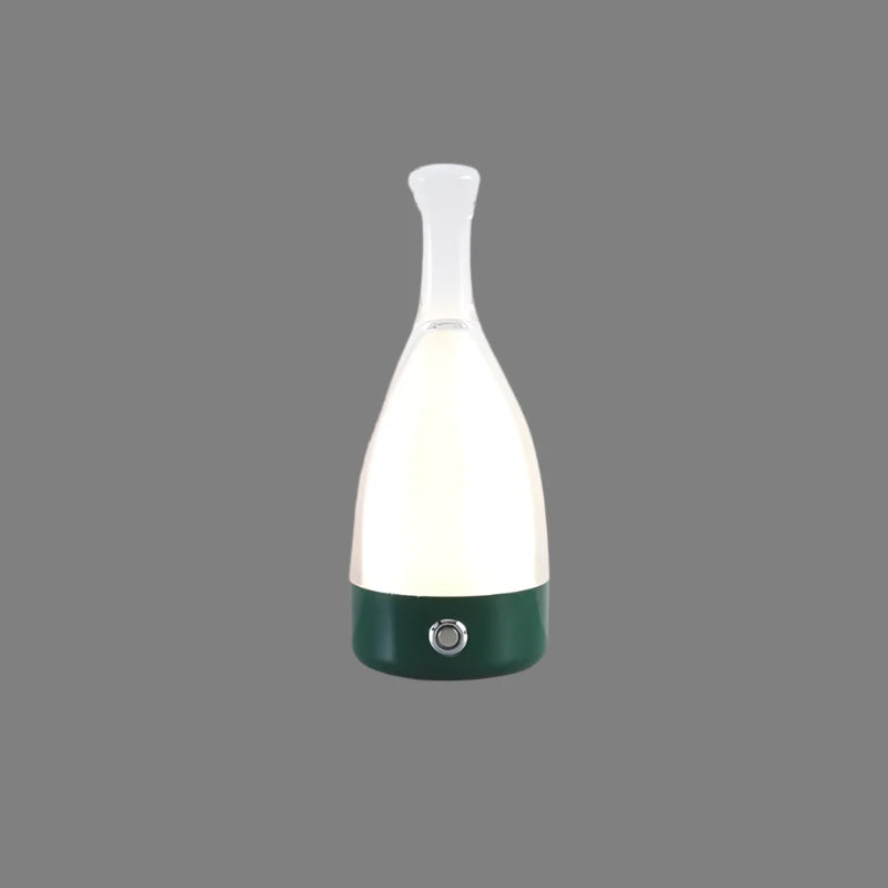 GlowBottle Elegant Bottle Lamp – Rechargeable LED Mood Light