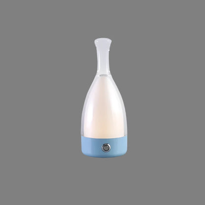 GlowBottle Elegant Bottle Lamp – Rechargeable LED Mood Light