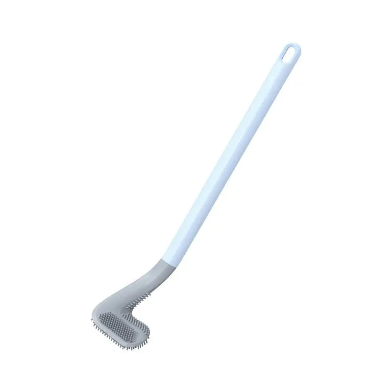 Golf Club Toilet Brush Long Handle Bathroom Cleaning Brush Wall Mount Holder