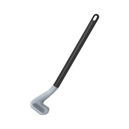 Golf Club Toilet Brush Long Handle Bathroom Cleaning Brush Wall Mount Holder