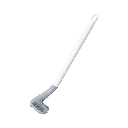 Golf Club Toilet Brush Long Handle Bathroom Cleaning Brush Wall Mount Holder