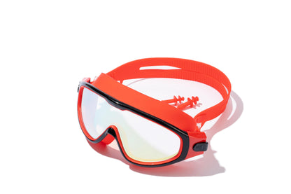 HD Waterproof Swimming Goggles Set Anti Fog with Silicone Swim Cap for Men and Women