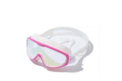 HD Waterproof Swimming Goggles Set Anti Fog with Silicone Swim Cap for Men and Women