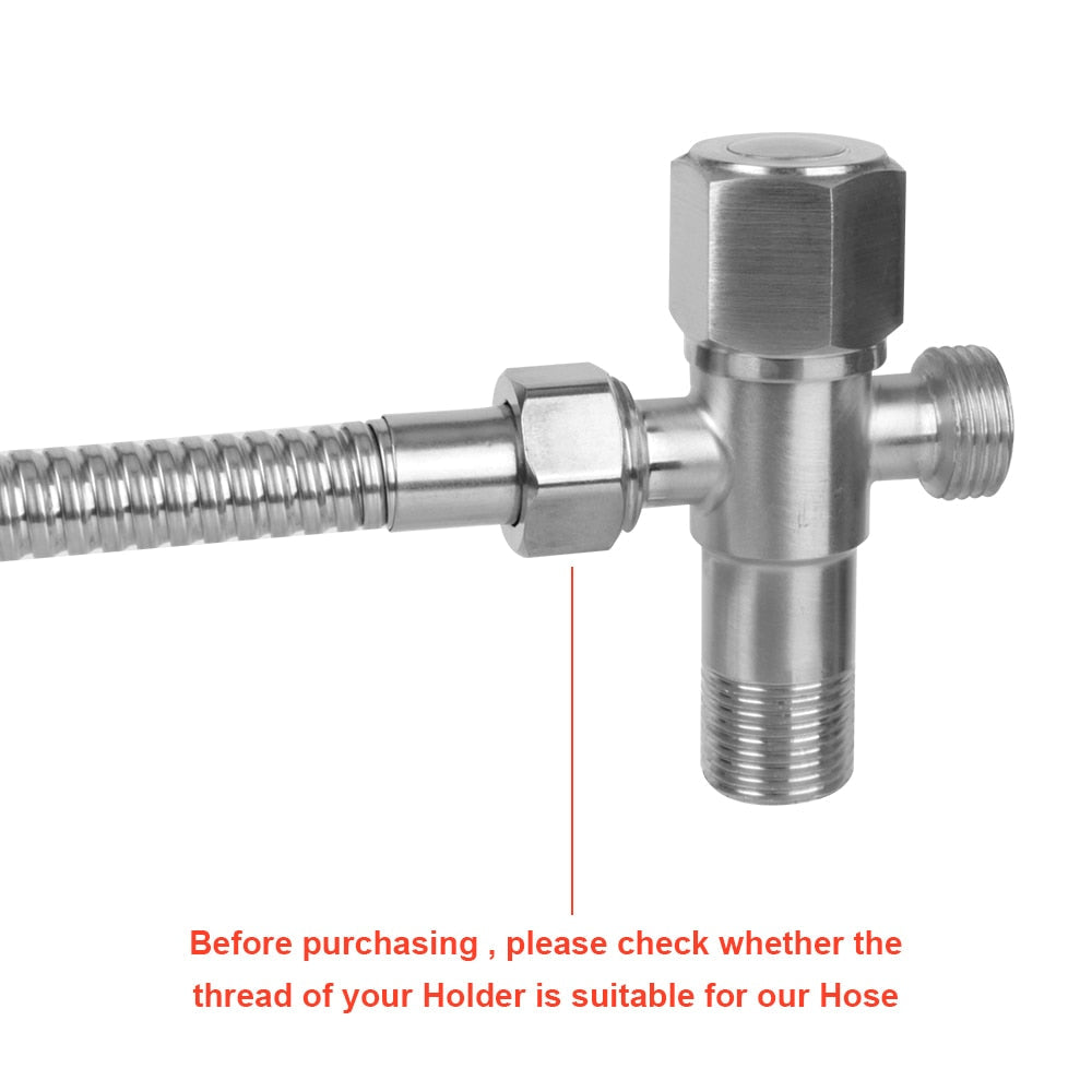Handheld Bidet Spray Stainless Steel Adjustable Water Pressure Bathroom Hygiene Cleaner