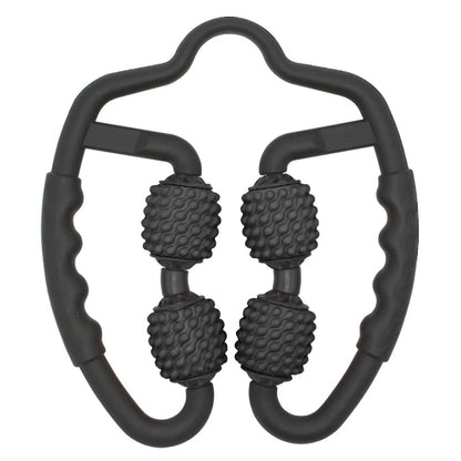 Handheld Muscle Massage Roller for Arms Legs Neck and Shoulders Portable Manual Body Massager
