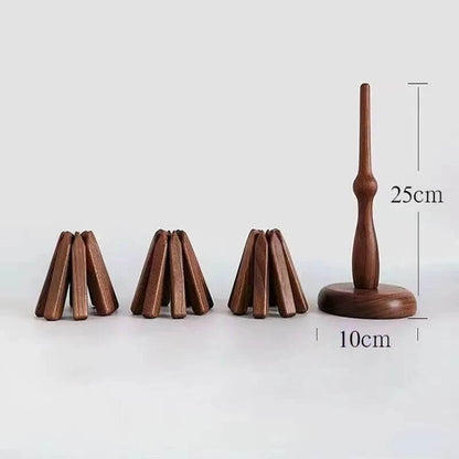 Heat Resistant Tree Design Table Mat Trivet Table Protector for Hot Pots