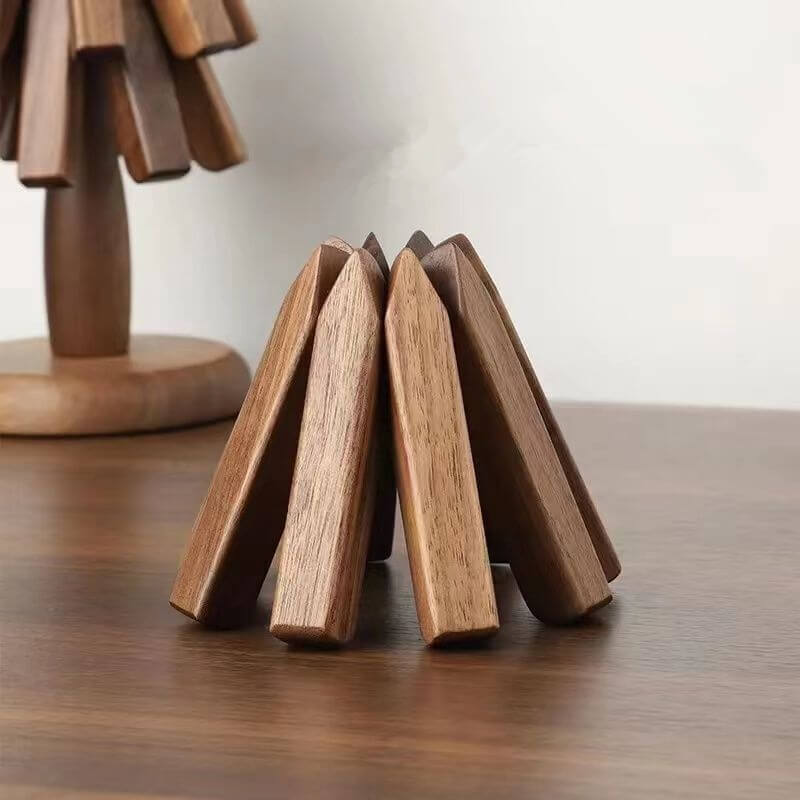 Heat Resistant Tree Design Table Mat Trivet Table Protector for Hot Pots