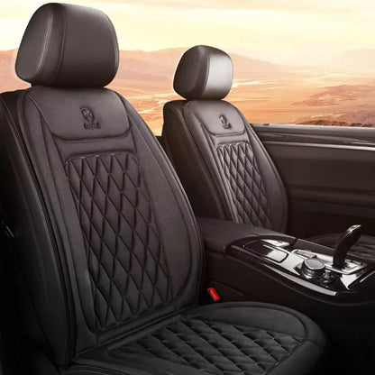 Heated Car Seat Cover 12V 24V Adjustable Warm Cushion