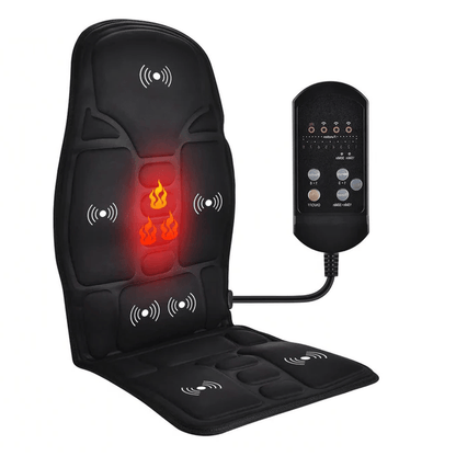 Heated Massage Seat Cushion Vibrating Therapy Chair Pad