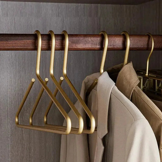 Heavy Duty Space Saving Clothes Hanger Organizer for Pants Sweaters and Shirts Matte Closet Storage Rack 5 Piece Set