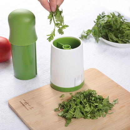 Herb Grinder Vegetable Chopper Kitchen Herb Cutter Garlic Herb Mincer