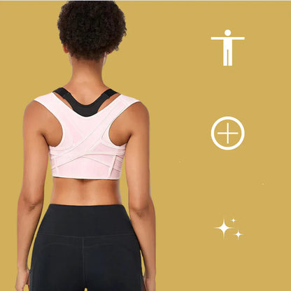 Hidden Back Posture Support Adjustable Everyday Stabilizer