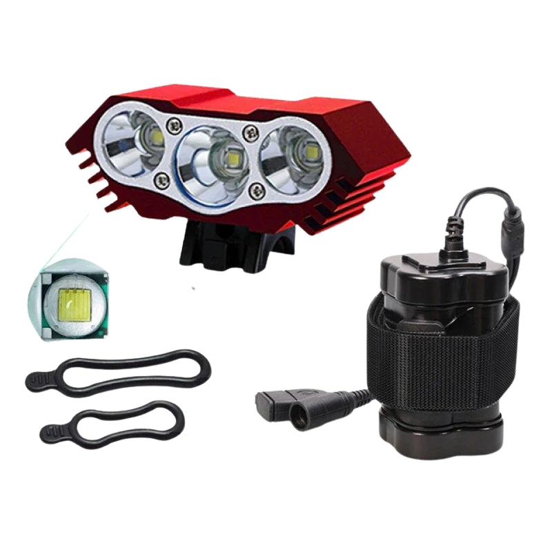 High Power LED Bicycle Front Light for Maximum Night Visibility