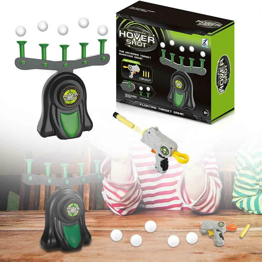 Hover Ball Shooting Game with Floating Target Balls for Hand Eye Coordination and Focus Training
