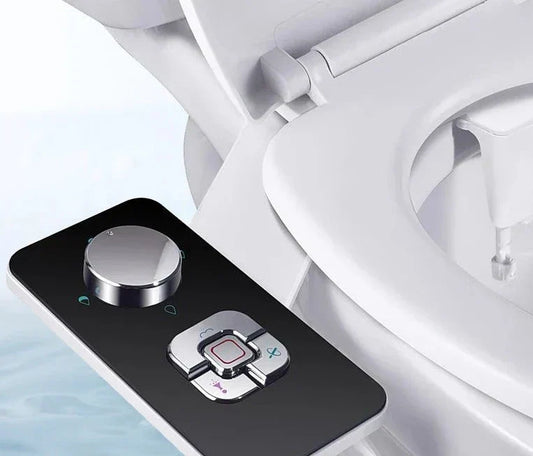 Hygienic Bidet Toilet Seat Attachment Dual Spray Adjustable Pressure