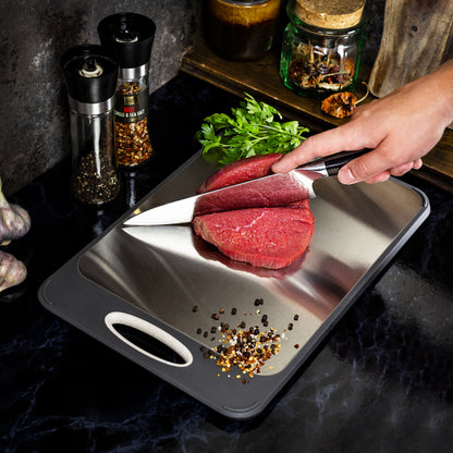 Hygienic Stainless Steel Cutting Board Non-Porous Food Prep Board