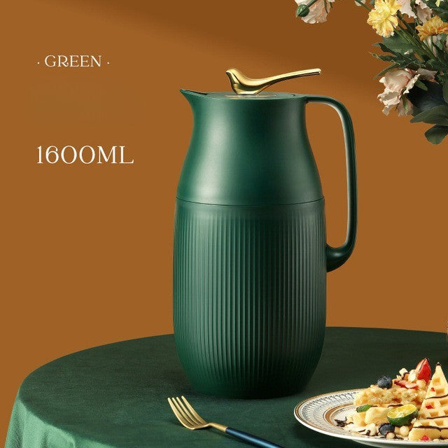 Insulated Thermos Bottle Stainless Steel Large Capacity Leakproof Minimalist