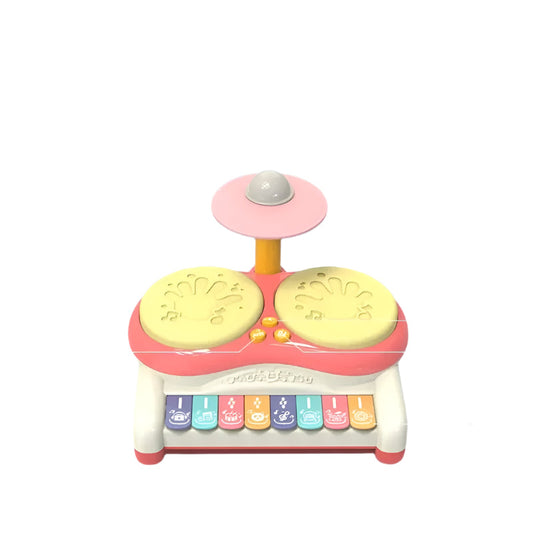 Interactive Drum And Keyboard Music Toy Early Sound Learning Set