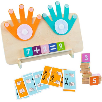 Interactive Finger Math Game for Kids Number Learning Reflex and Brain Training Toy