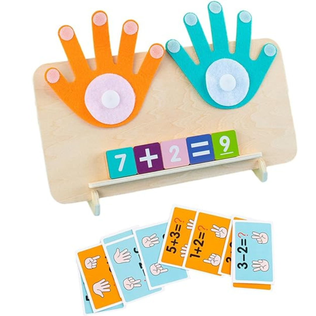 Interactive Finger Math Game for Kids Number Learning Reflex and Brain Training Toy