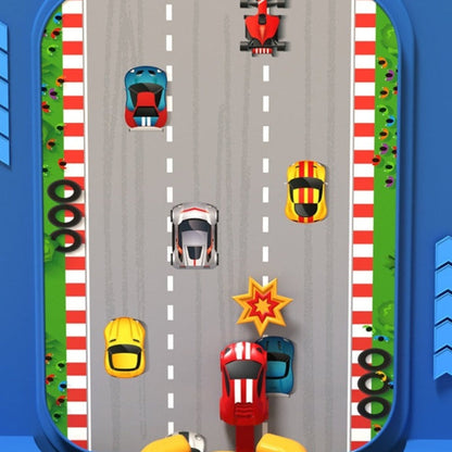 Interactive Kids Racing Game with Steering Wheel Toy