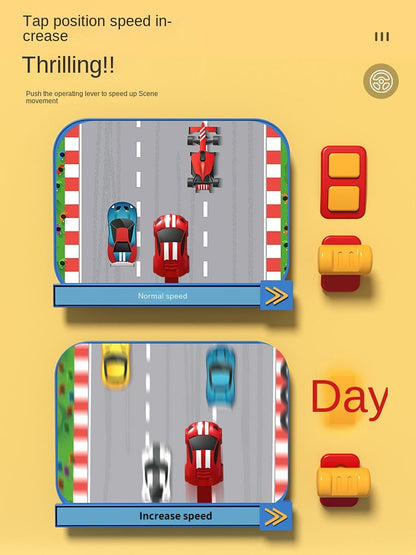 Interactive Kids Racing Game with Steering Wheel Toy