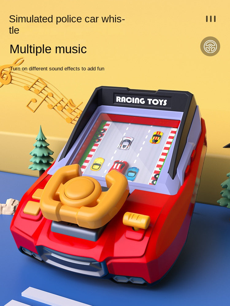 Interactive Kids Racing Game with Steering Wheel Toy