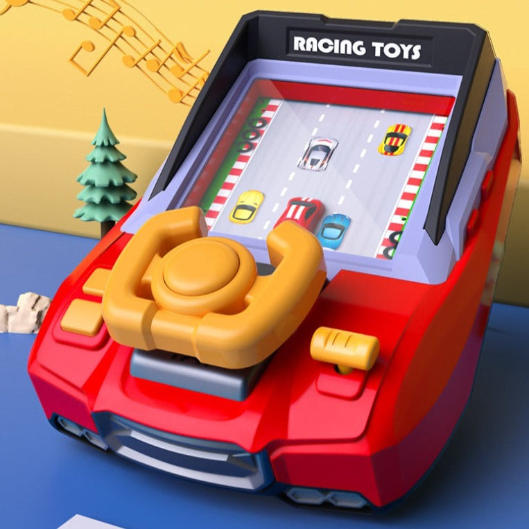 Interactive Kids Racing Game with Steering Wheel Toy