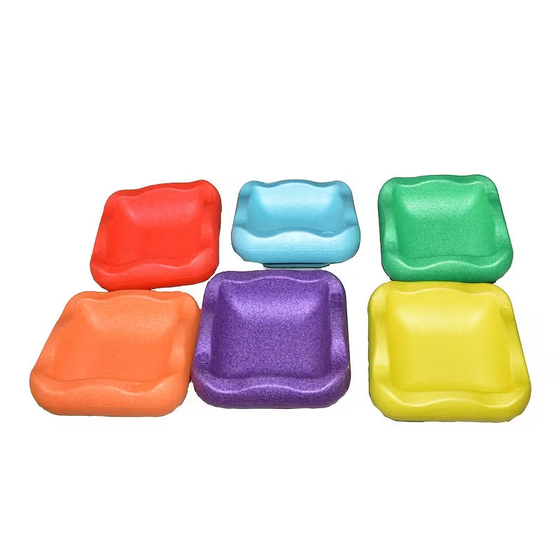 Kids Balance Stepping Stones Educational Stacking Blocks for Coordination & Motor Skills