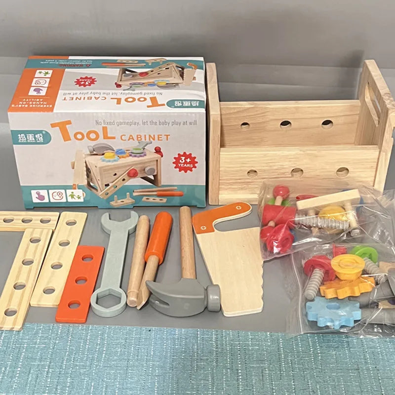 Kids Construction Tool Set Educational Building Toy Kit for Creative Play