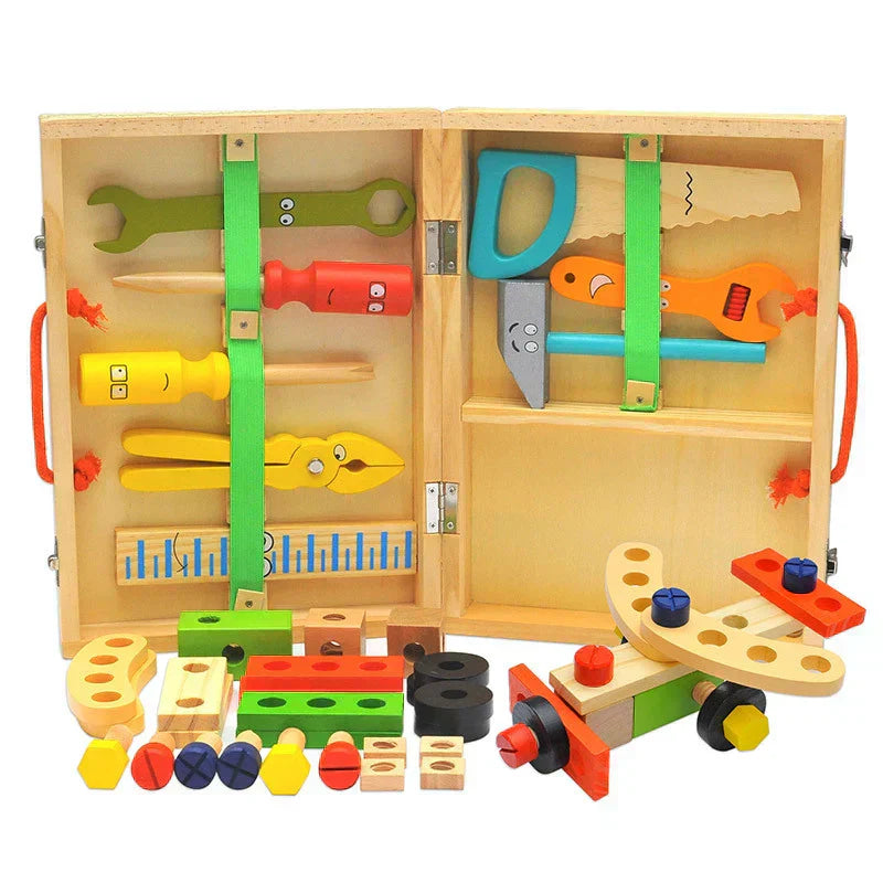 Kids Construction Tool Set Educational Building Toy Kit for Creative Play