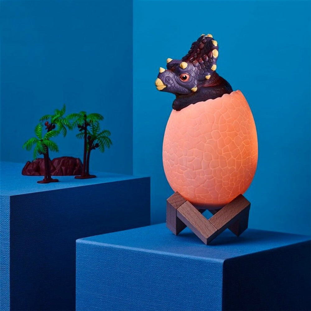 Kids Dinosaur LED Table Lamp Wireless Night Light With Remote Control