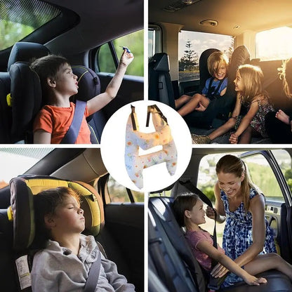 Kids Travel Pillow Head Neck Support Car Seat Sleeping Cushion