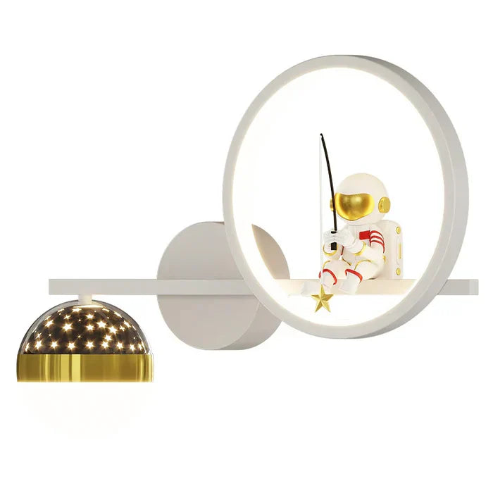 Kids Wall Lamp Soft Warm LED Night Light Childrens Bedroom Wall Light Decorative