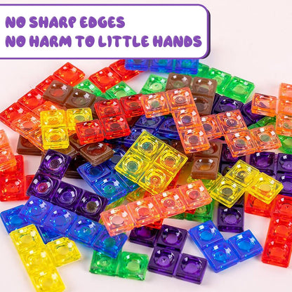 Kids Wooden Puzzle Board Shape Sorting Blocks Brain Teaser Learning Toy