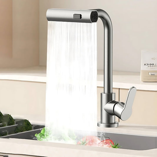 Kitchen Faucet Sprayer Adapter with Multiple Water Flow Modes Flexible Sink Tap Attachment