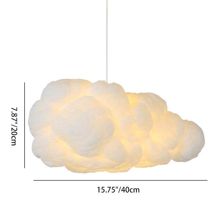 LED Cloud Pendant Light Floating Modern Ceiling Lamp Decorative Lighting