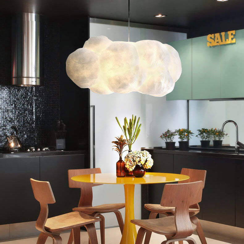 LED Cloud Pendant Light Floating Modern Ceiling Lamp Decorative Lighting