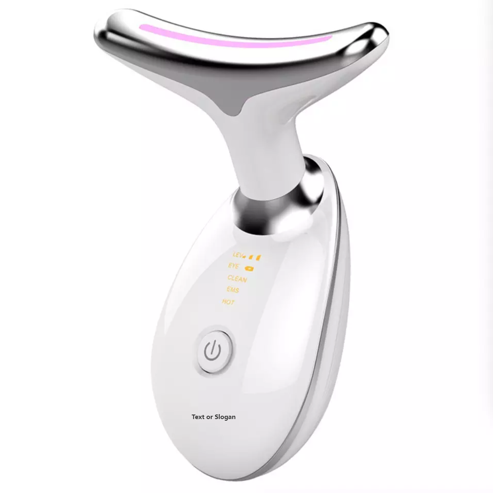 LED Facial Massager Face And Neck Lift Device Anti-Aging Skin Tightening Tool