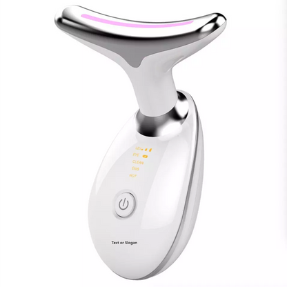 LED Facial Massager Face And Neck Lift Device Anti-Aging Skin Tightening Tool