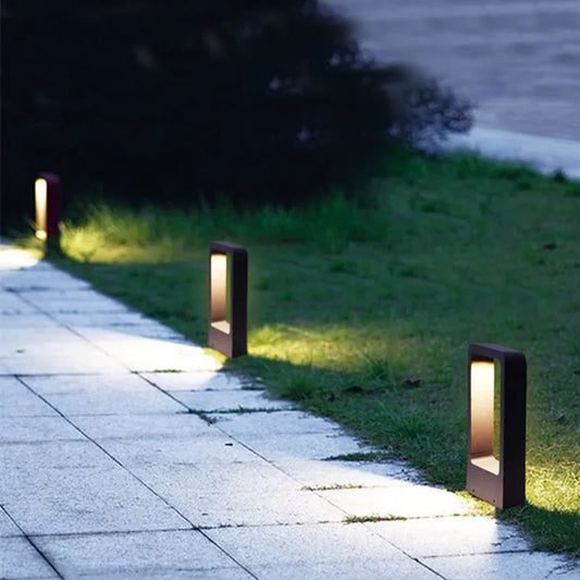 LED Garden Lamp Weatherproof Outdoor Lighting Modern Design