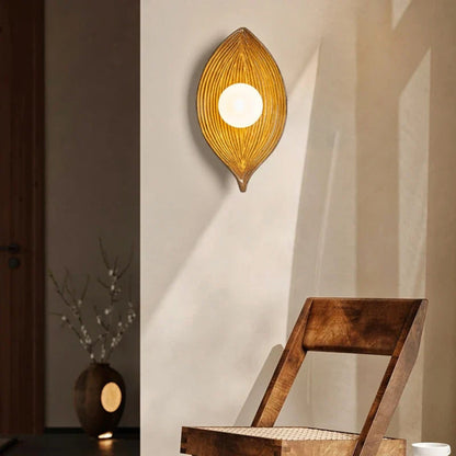 LED Leaf Wall Light Modern Nature Inspired Wall Lamp Decorative LED Wall Sconce