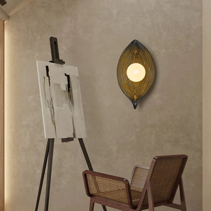 LED Leaf Wall Light Modern Nature Inspired Wall Lamp Decorative LED Wall Sconce