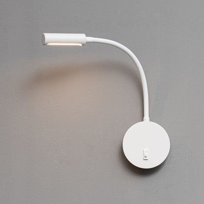 LED Wall Light Flexible Gooseneck 360-Degree Adjustable Bedside Lamp