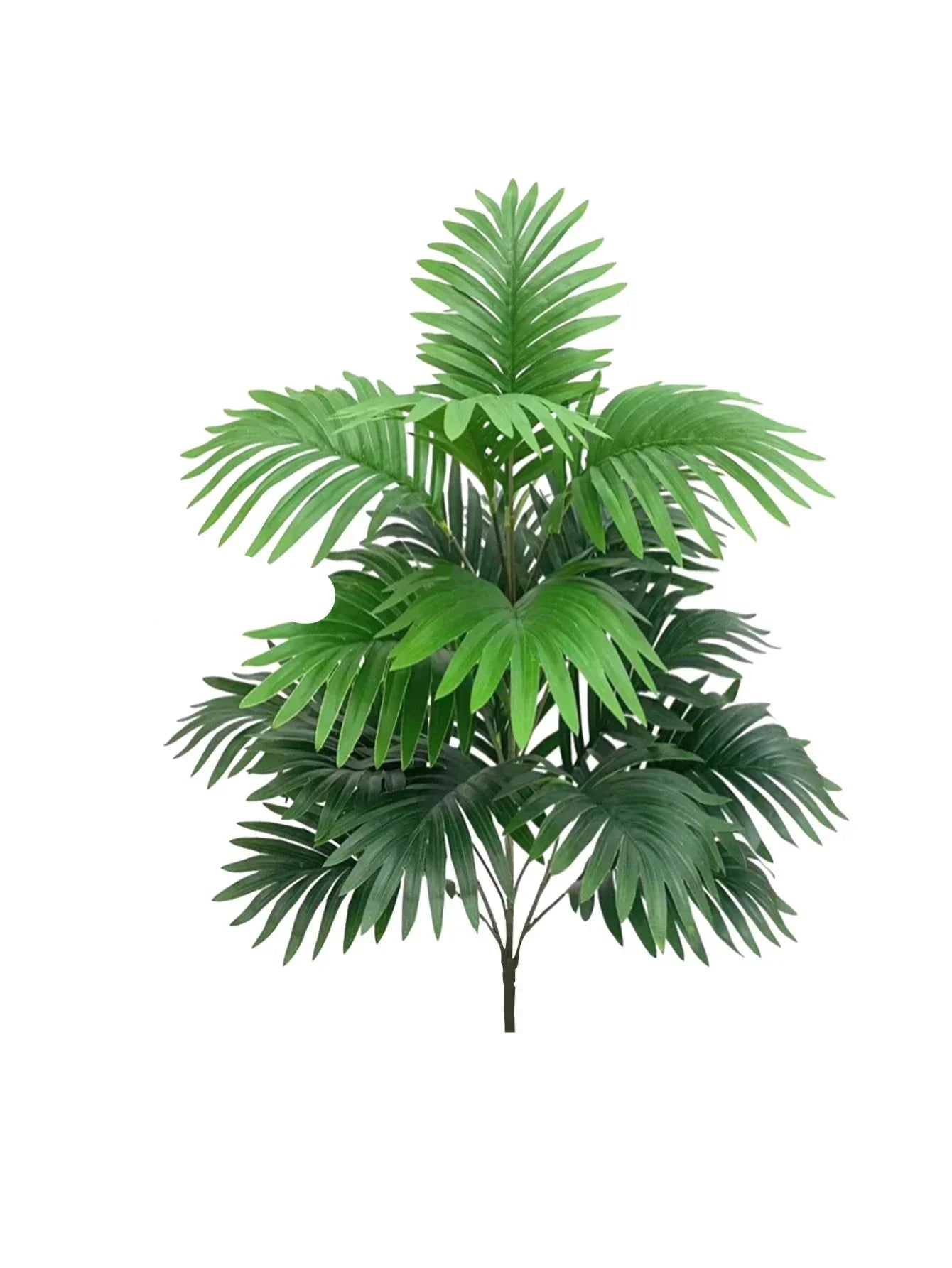Large Artificial Tropical Leaf Plant with Lush Green Foliage
